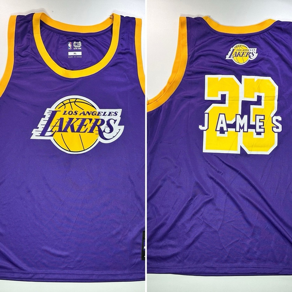 NBA LeBron James #23 Ultra Game LA Lakers Jersey Size XL